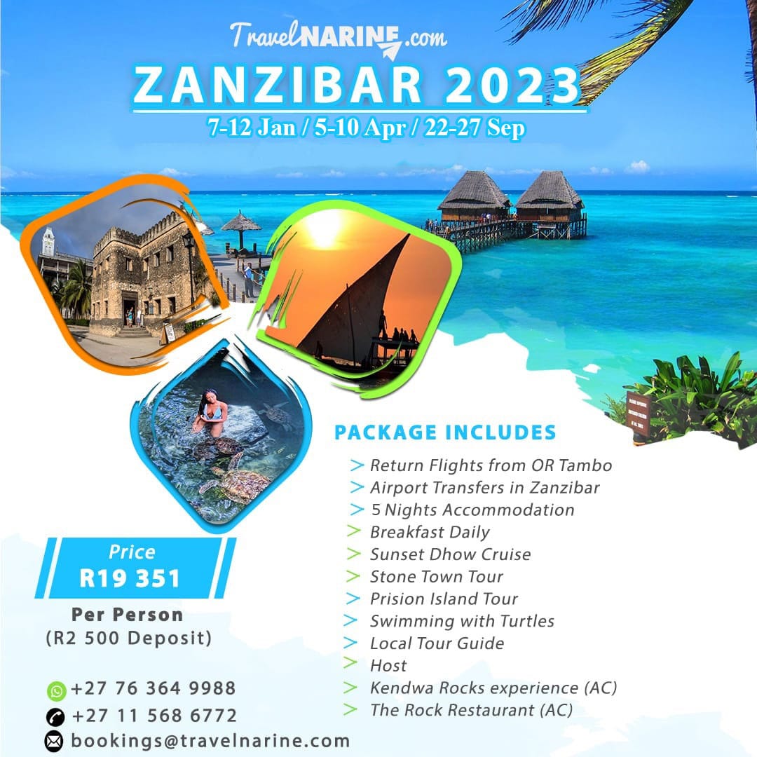 win a trip to zanzibar 2023
